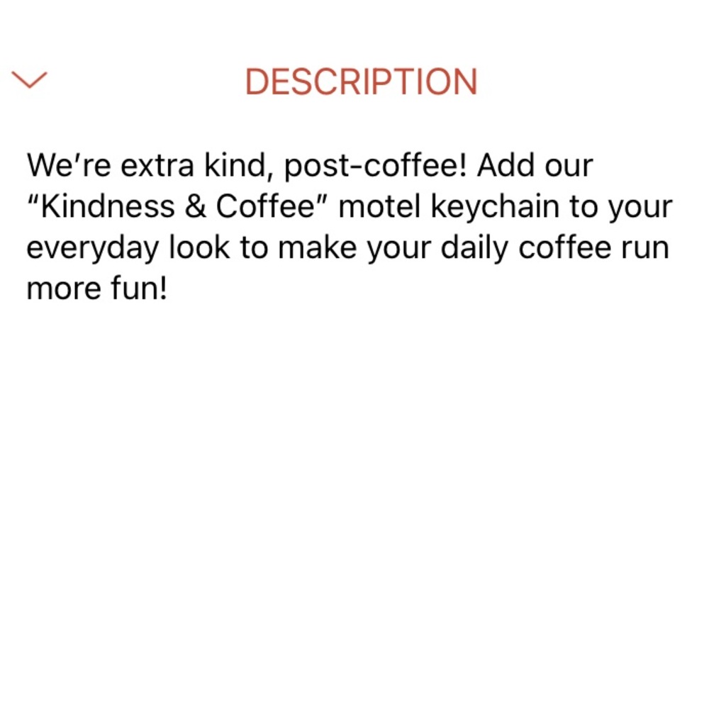 LWP-Kindness&Coffee☕️Keychain - Picture 3 of 3